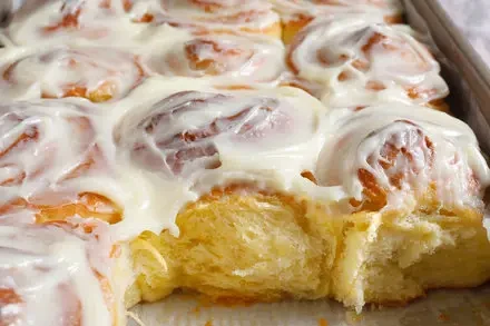 Lemon Sweet Rolls with Cream Cheese Icing