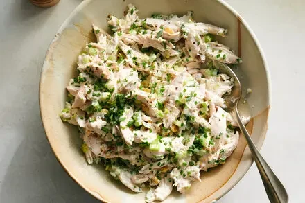Velvet Chicken Salad Recipe (Inspired by Barbara Tropp’s “China Moon” Cookbook)